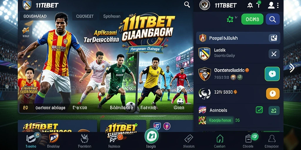 Screenshot gameplay 11TBET menampilkan taruhan olahraga yang menarik.