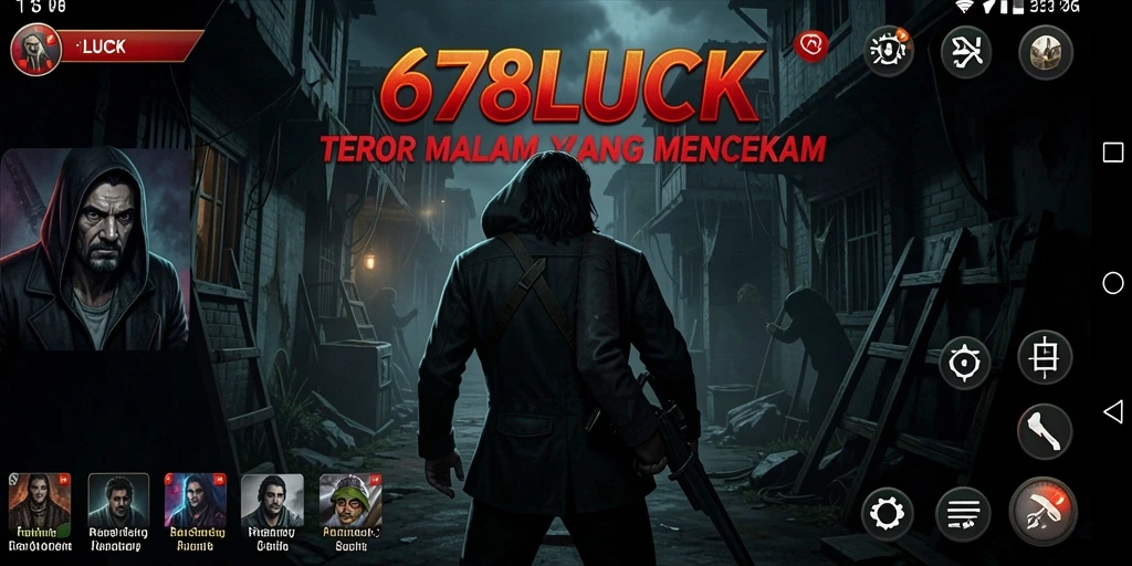 Screenshot menampilkan suasana gameplay Horror yang mencekam