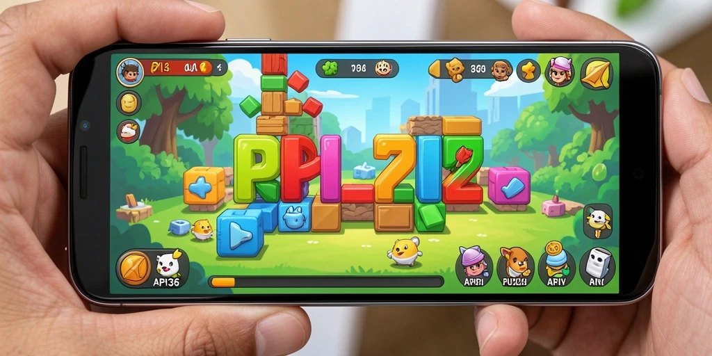 Tampilan gameplay seru dengan berbagai tantangan Puzzle yang menarik.