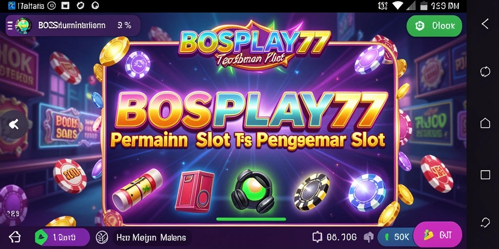 Tampilan menarik dari permainan slot BOSPLAY77 yang menegangkan.