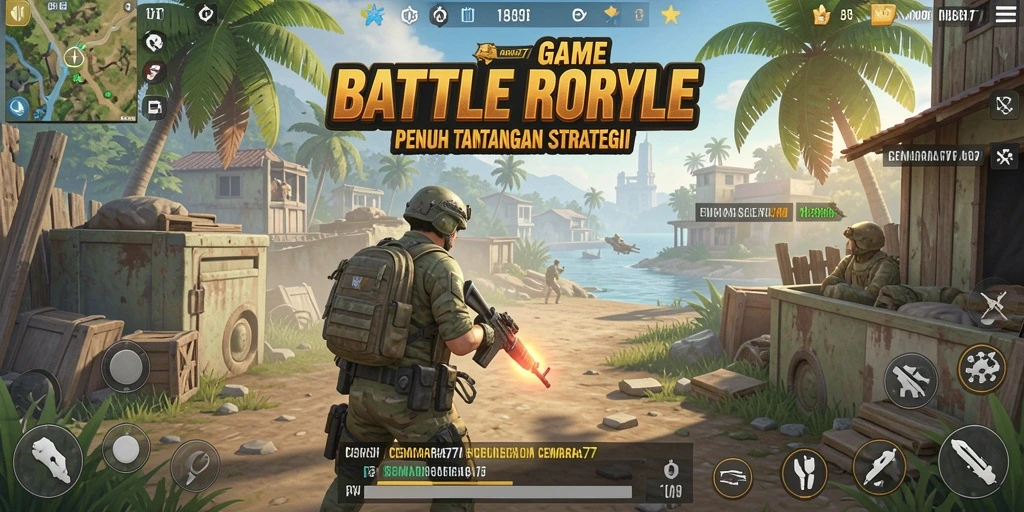 Gameplay intens dan strategi bertahan hidup di CEMARA77.