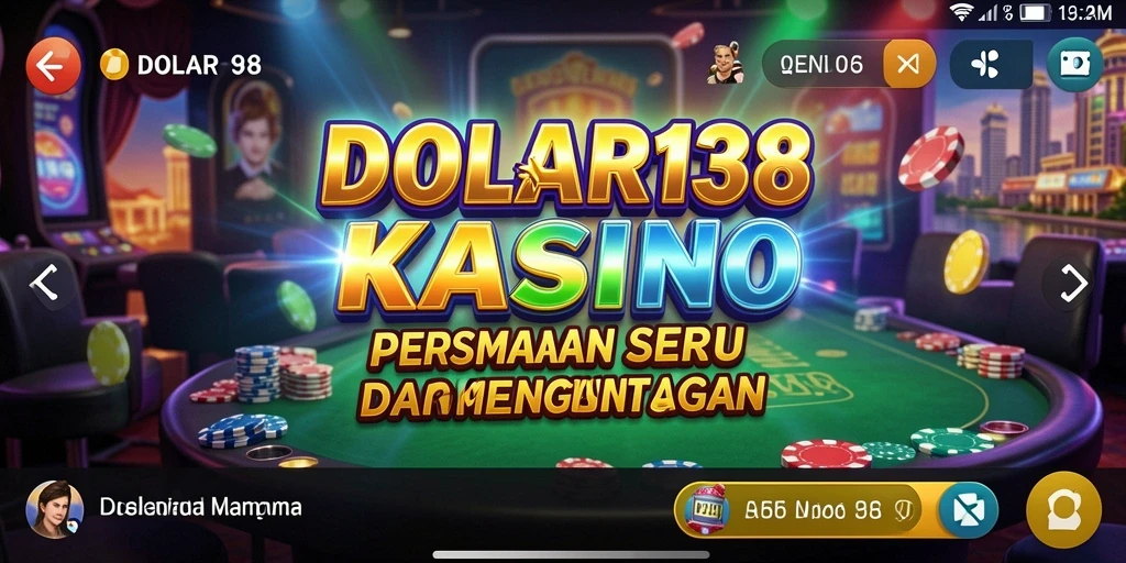 Tampilan menarik dari permainan Kasino di DOLAR138.