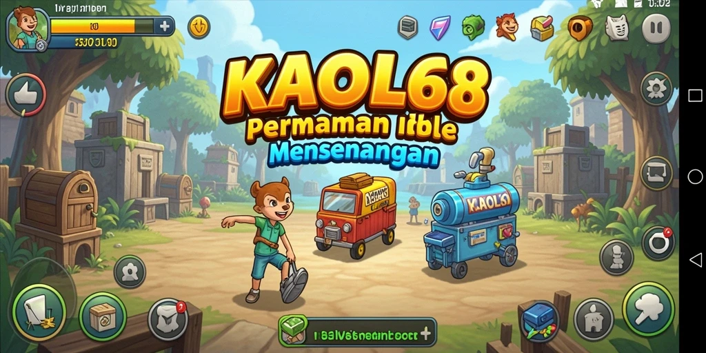 Tampilan gameplay KAOL68 yang menarik dan mengasyikkan.