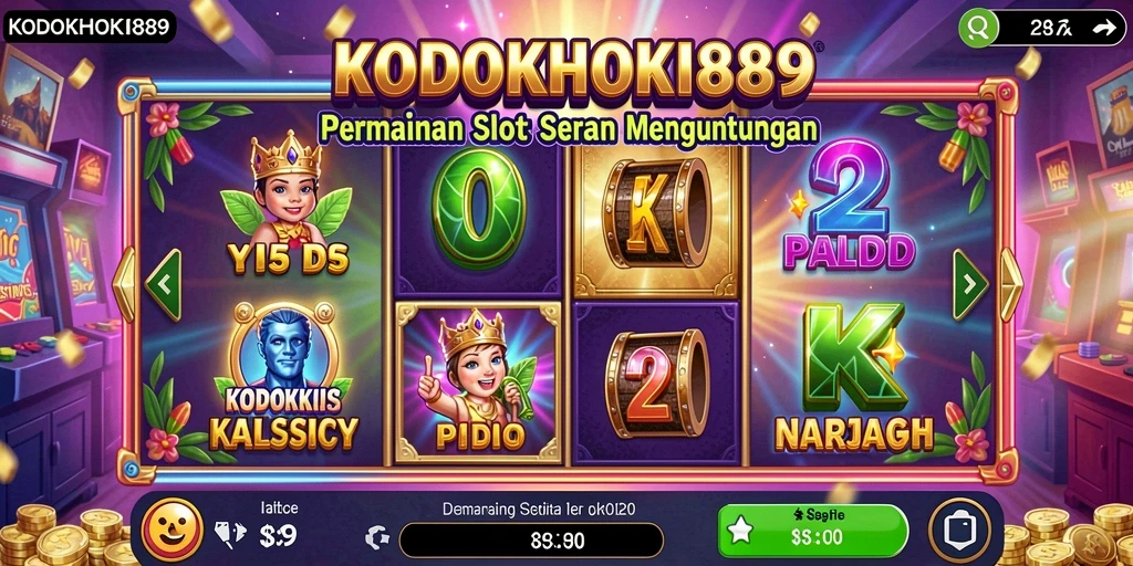 Tampilan gameplay seru KODOKHOKI889 yang menarik dan penuh warna.