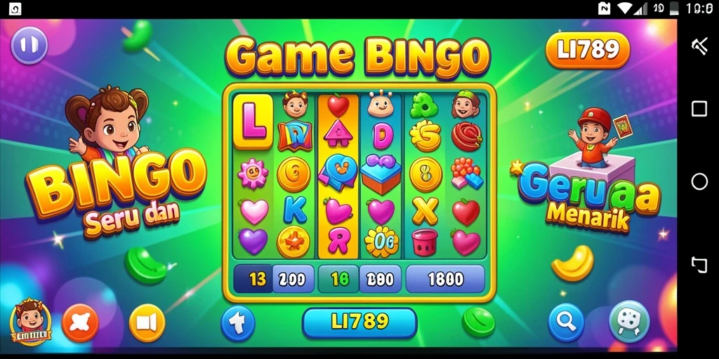 Tampilan menarik saat bermain Bingo di LI789.