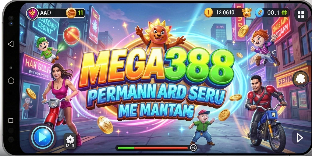 Tampilan menarik dari gameplay MEGA388 yang penuh aksi.