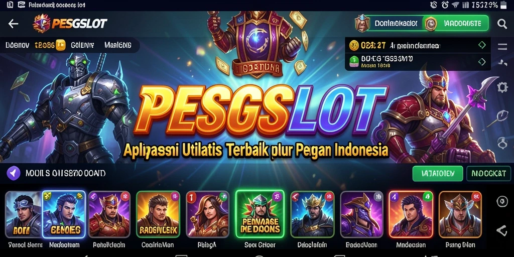 Tampilan antarmuka PESGSLOT yang user-friendly dan menarik.