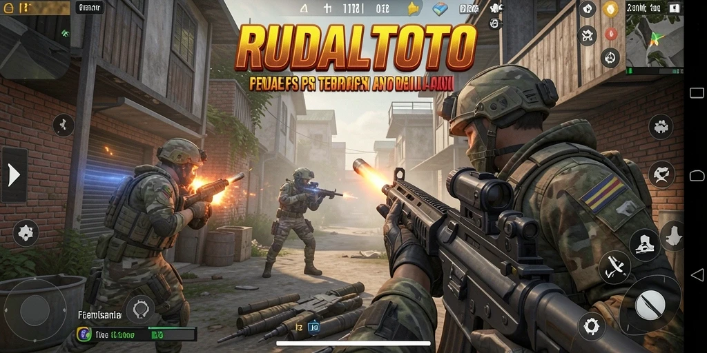 Tangkapan layar utama dari gameplay RUDALTOTO yang intens.