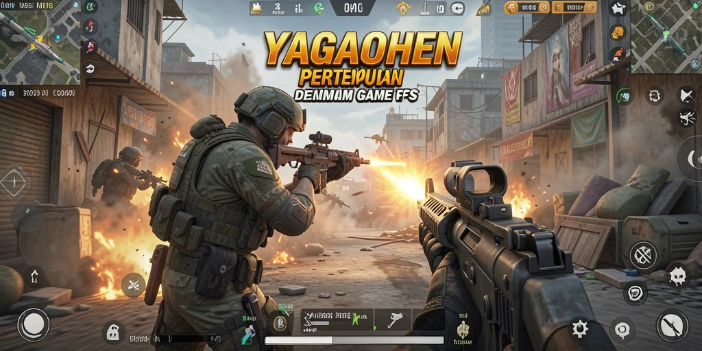Gameplay YAGAOHEN yang penuh aksi dan grafis menawan.